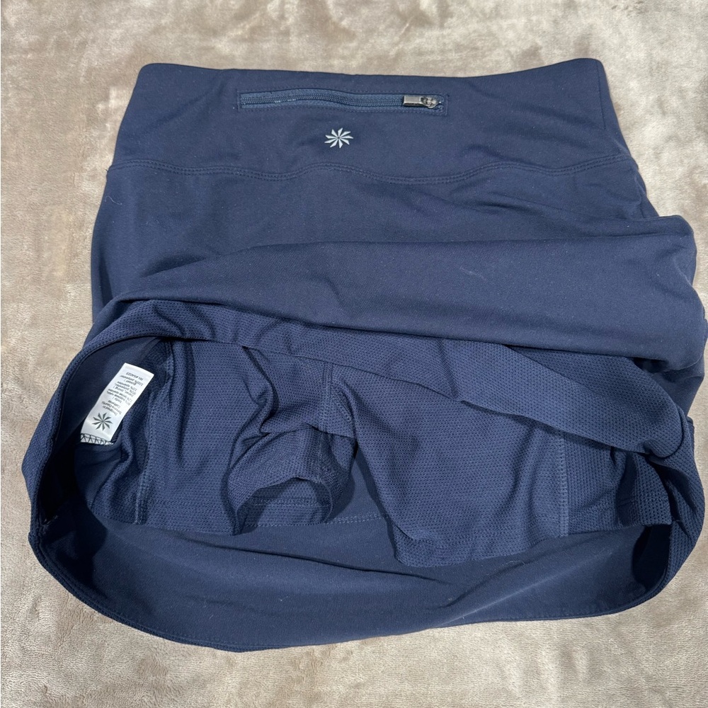 Athleta Dark Blue Pencil Skirt - Picture 7 of 9